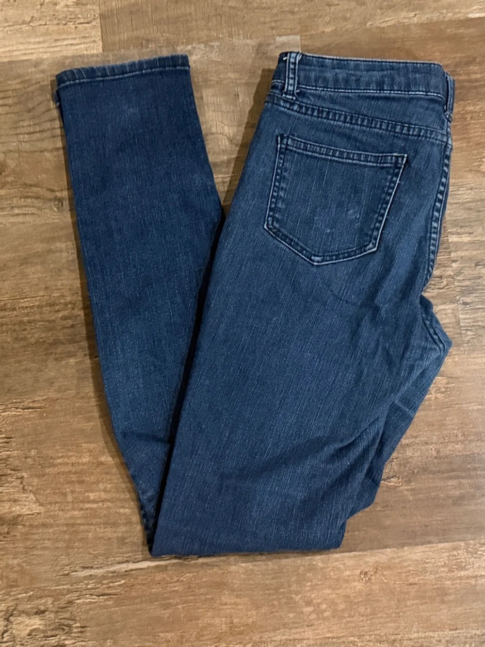 kate spade Women's Straight Dark Blue Denim Jeans